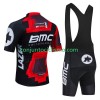 Conjunto Maillot + Culotte Corto con tirantes Bmc Suisse 2024